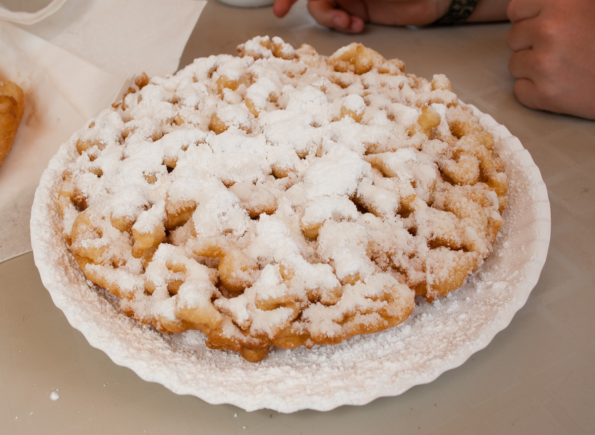 We finished things off with a funnel cake: