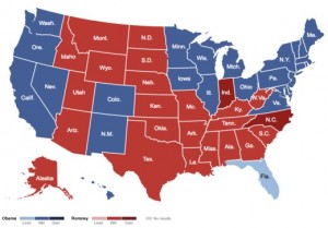 2012 final electoral map