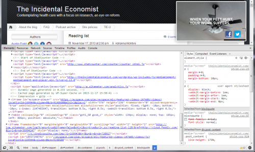 Myspace popup ad chrome theincidentaleconomist.com