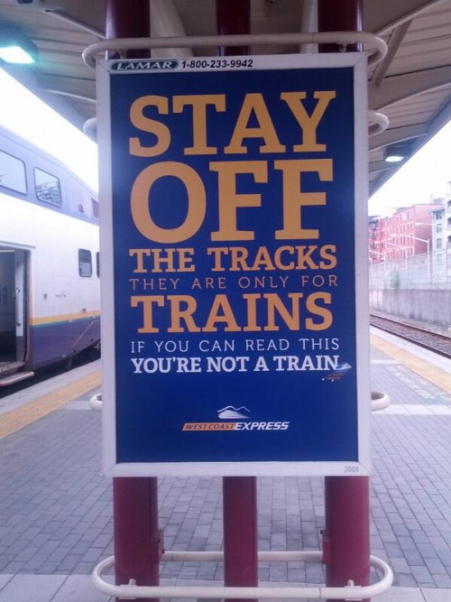 not a train