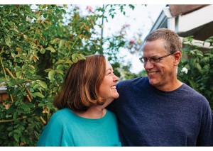 Kevin Drum and his wife. Photo by Kendrick Brinson.